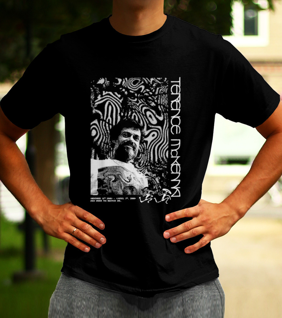 Terence Mckenna Psychedelic Influence Elements T-Shirt