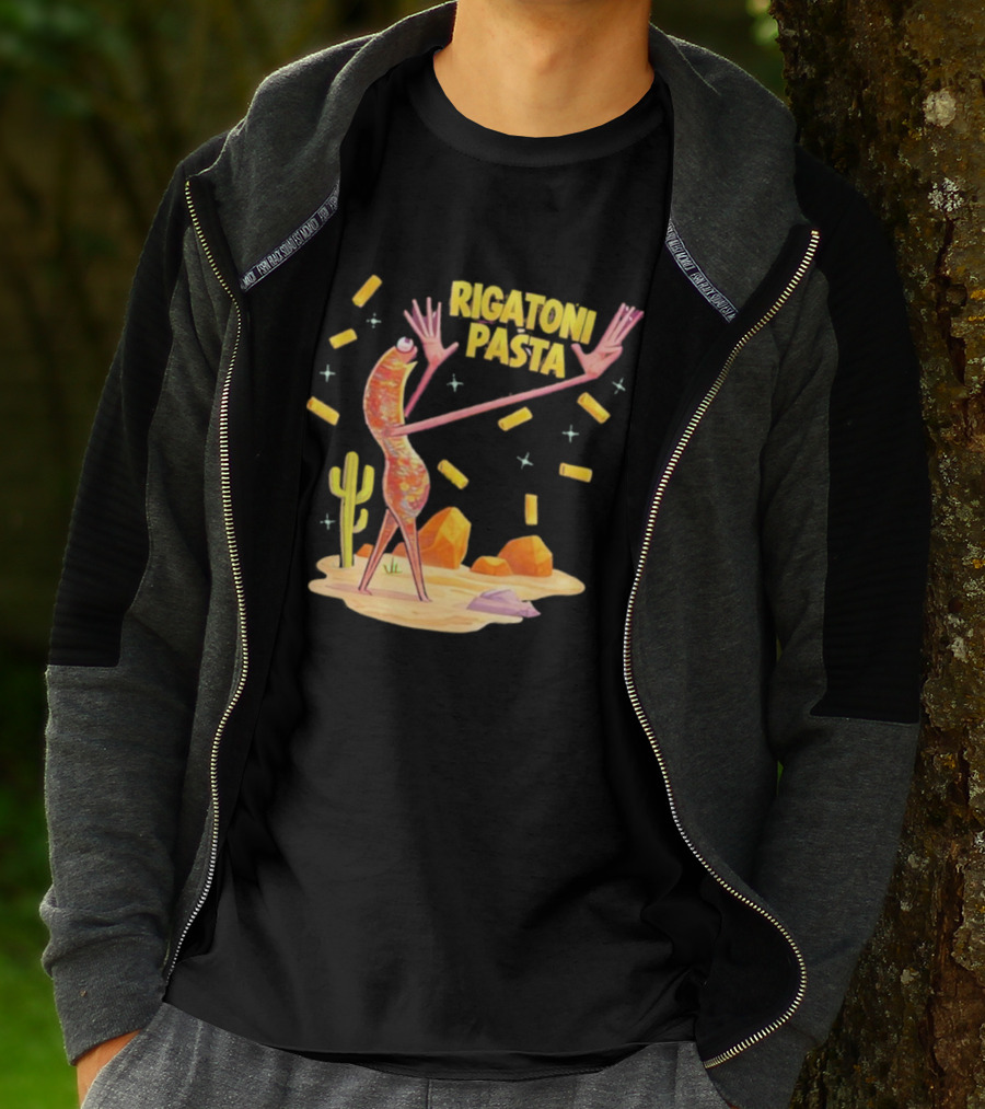 Rigatoni Pasta Marcus Worm Desert Adventure T-Shirt