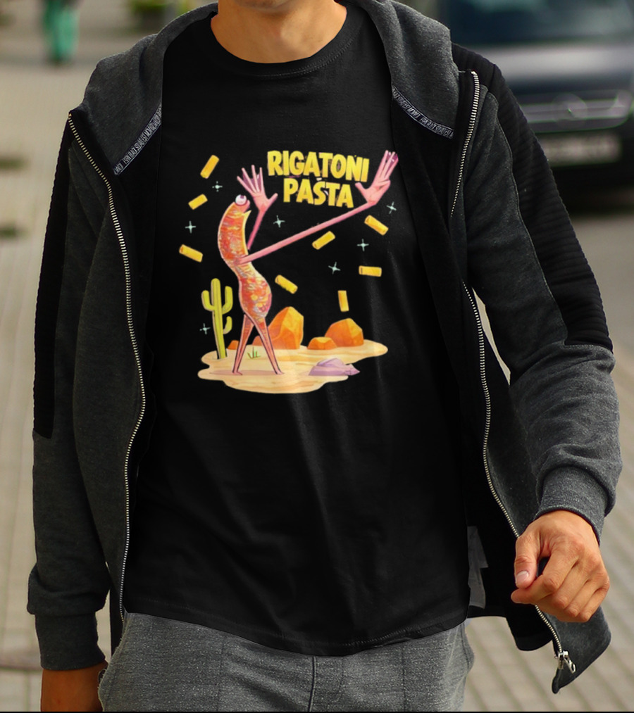 Rigatoni Pasta Marcus Worm Desert Adventure T-Shirt