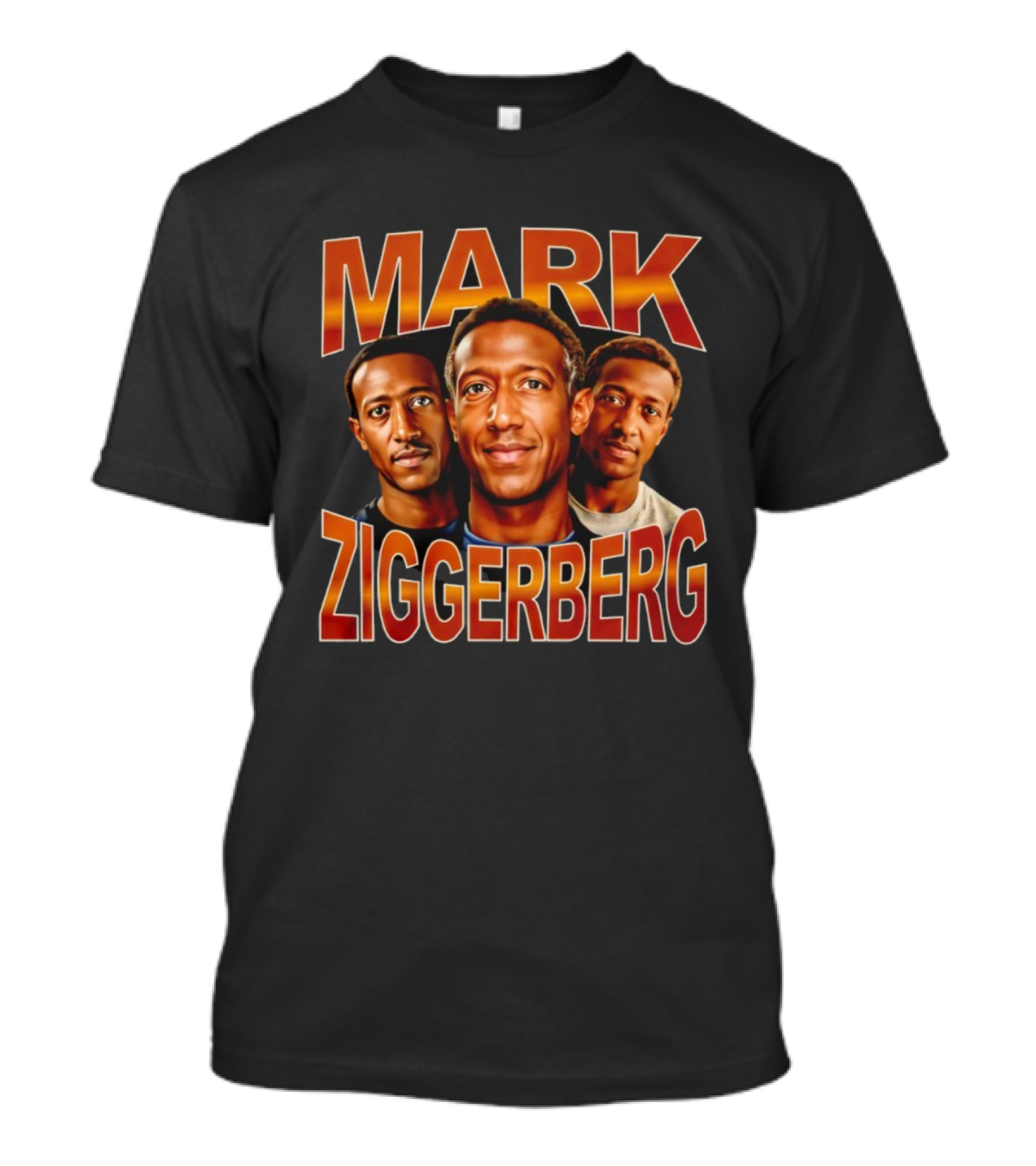 Mark Ziggerberg Trio Portrait T-Shirt