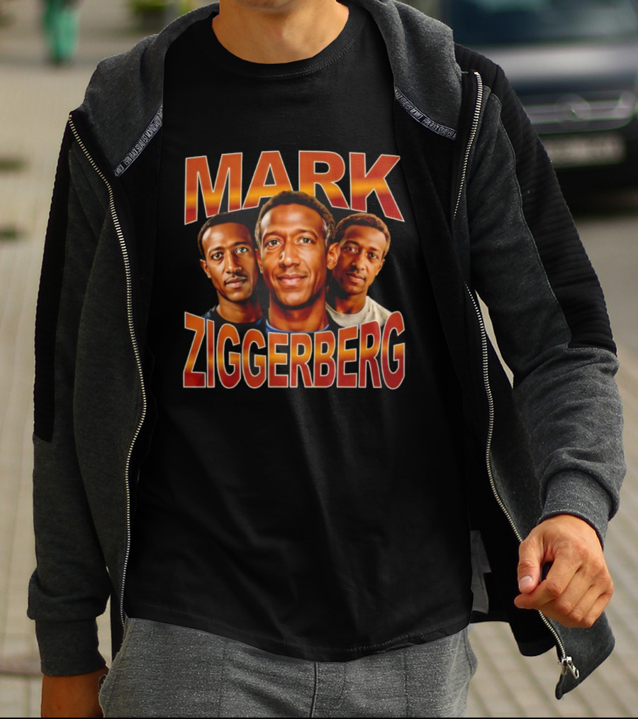 Mark Ziggerberg Trio Portrait T-Shirt