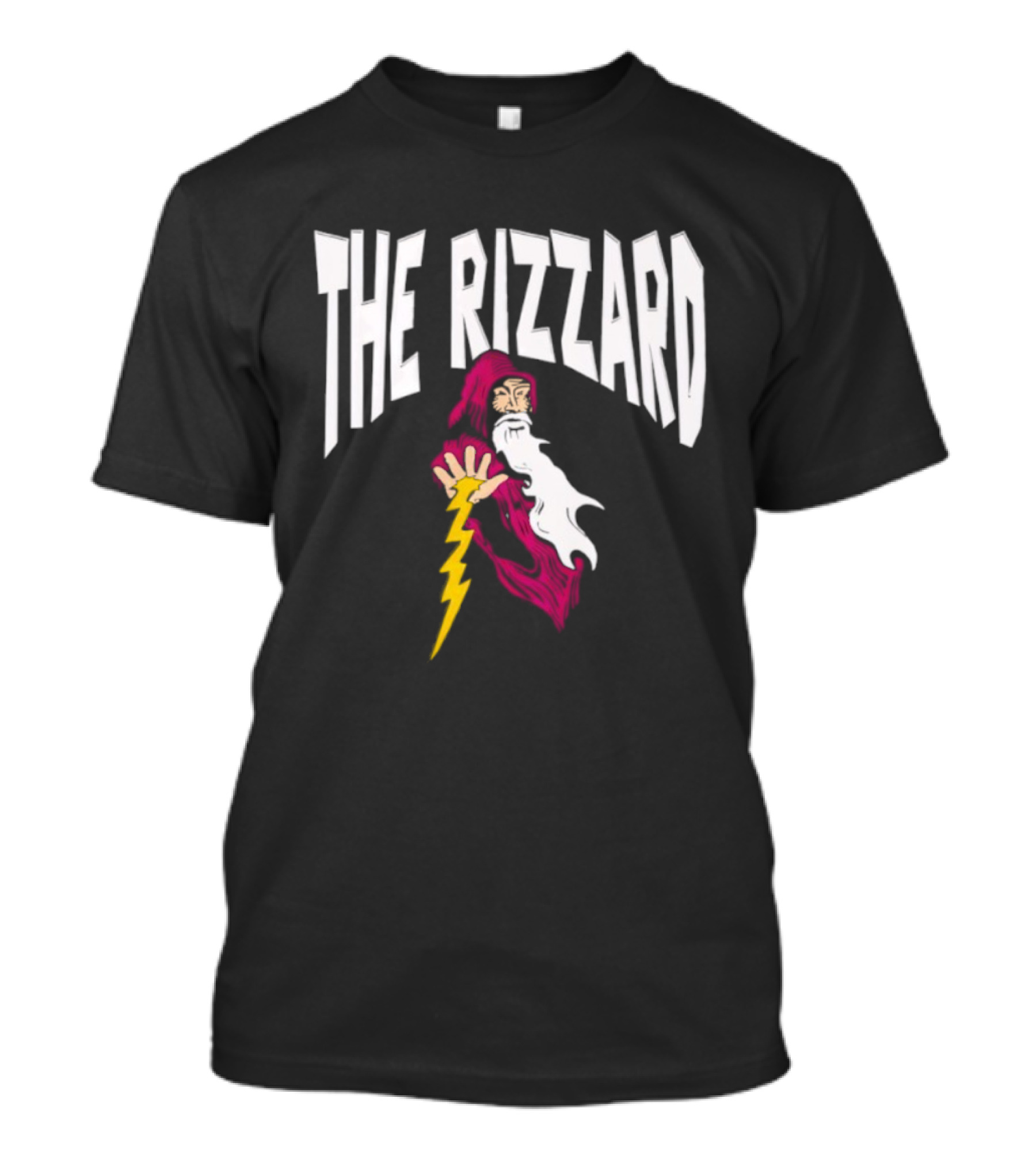 The Rizzard Wizard Lightning Magic T-Shirt