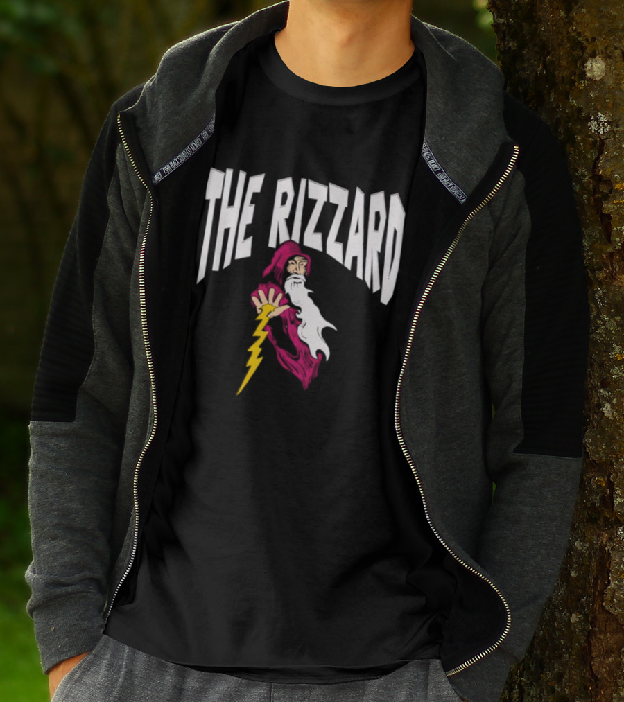 The Rizzard Wizard Lightning Magic T-Shirt