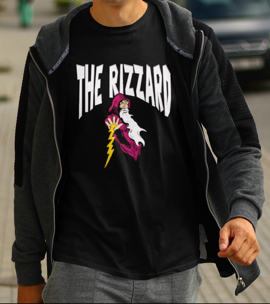 The Rizzard Wizard Lightning Magic T-Shirt