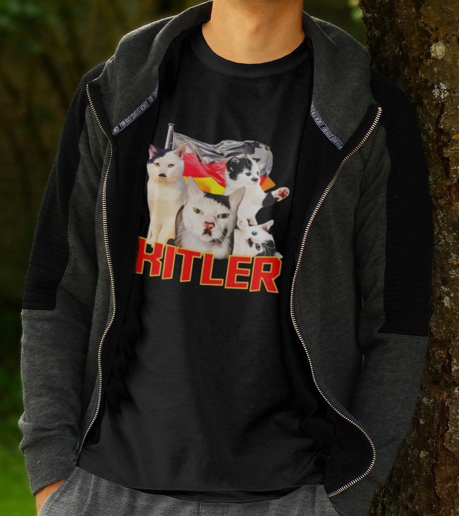 Kitler Cat Meme German Flag Humor T-Shirt