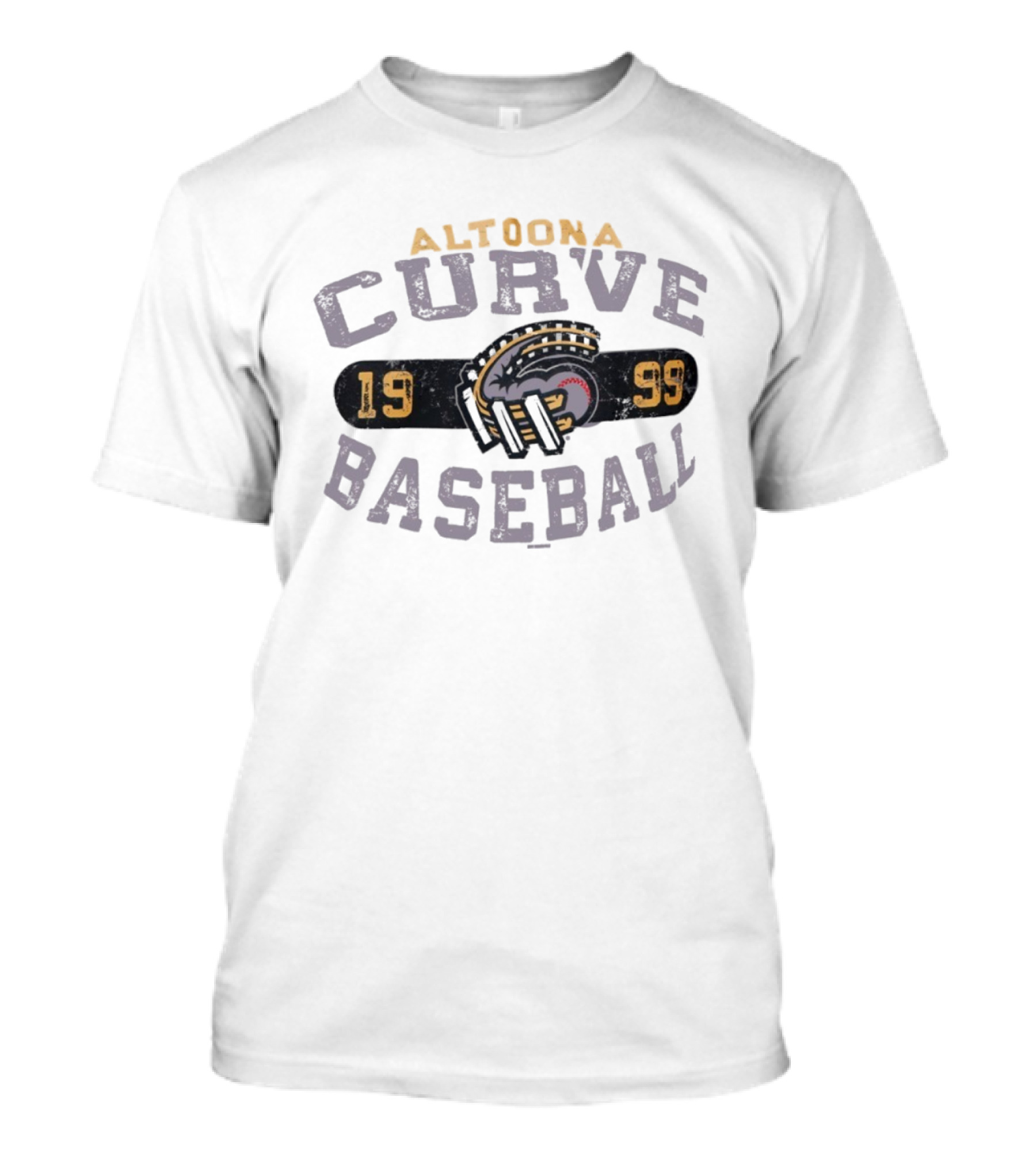 Altoona Curve 1999 Baseball Logo Vintage Style T-Shirt