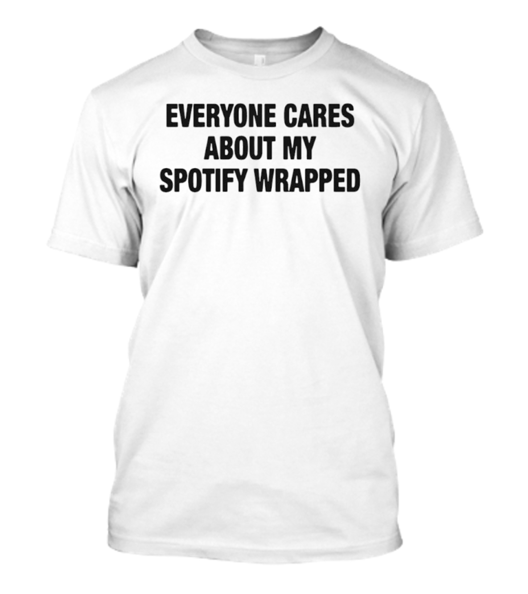 Everyone Cares About My Spotify Wrapped T-Shirt