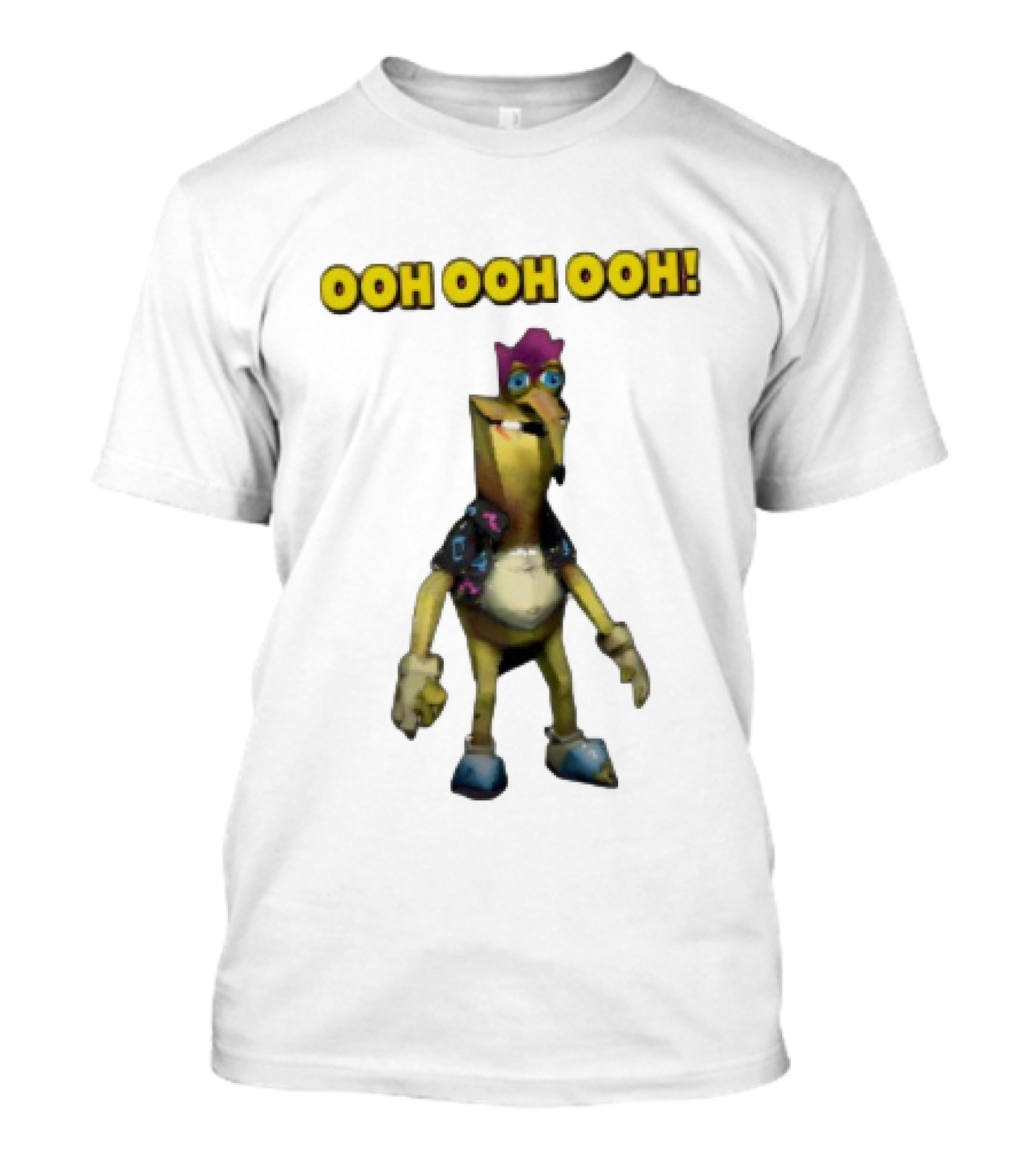 Ooh Ooh Ooh Meme Character With Funny Colorful Outfit T-Shirt