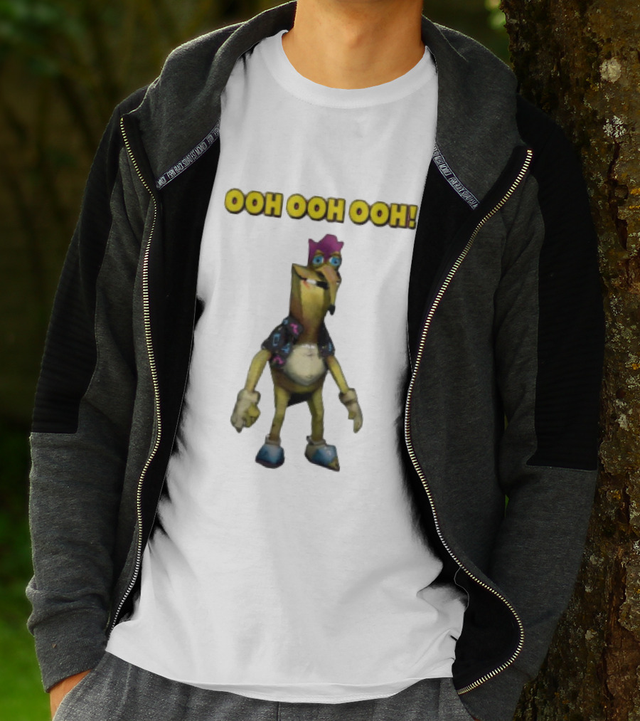 Ooh Ooh Ooh Meme Character With Funny Colorful Outfit T-Shirt