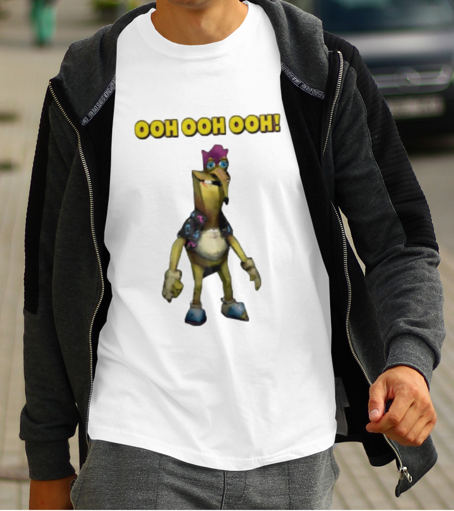 Ooh Ooh Ooh Meme Character With Funny Colorful Outfit T-Shirt