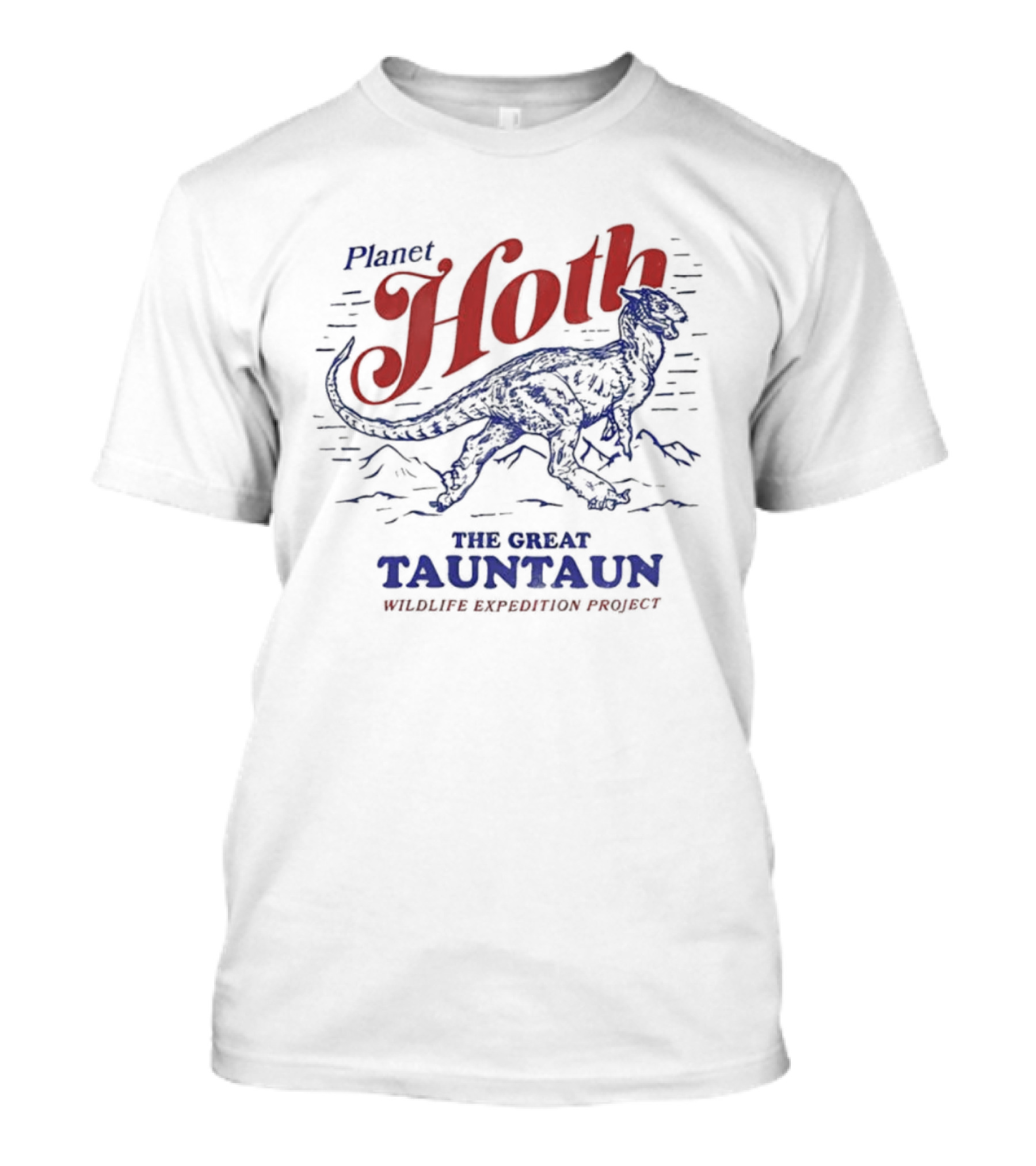 Planet Hoth Tauntaun Wildlife Expedition Project T-Shirt
