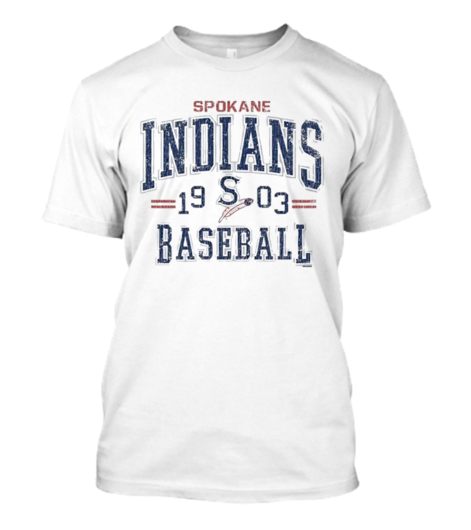 Spokane Indians 1903 Baseball Fortiflora T-Shirt