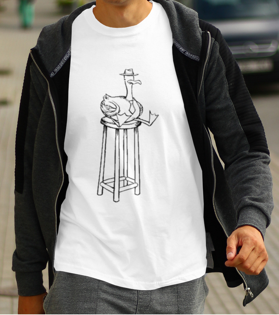 Homestuck How To Embarrass A Duck Stool Hat Tie T-Shirt