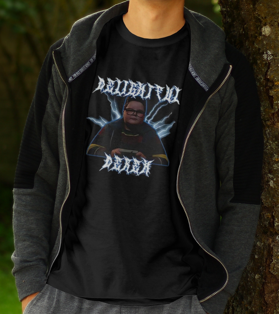 Delightful Derek Stranger Things Lightning Effect 5 T-Shirt