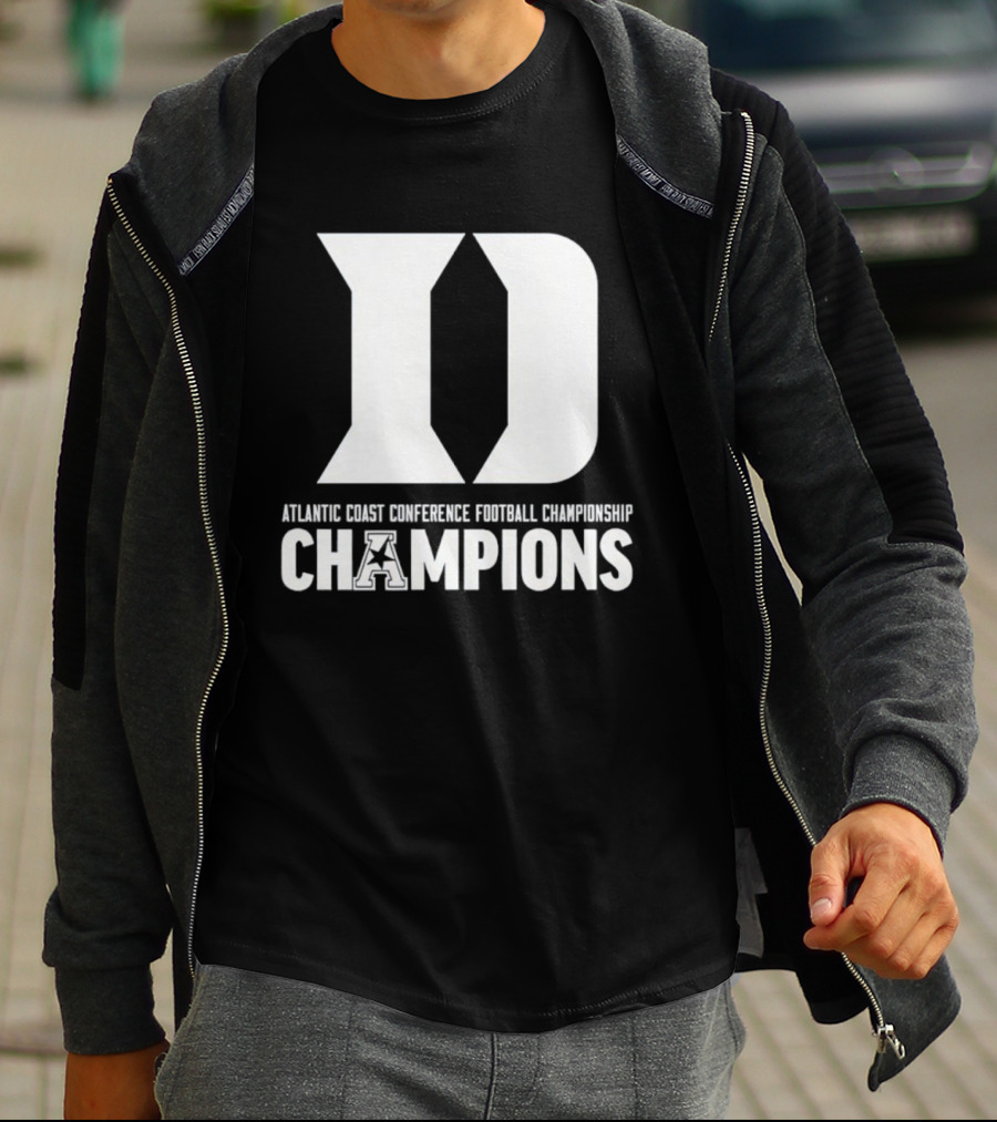 Duke Blue Devils Atlantic Coast Conference Football Champions T-Shirt