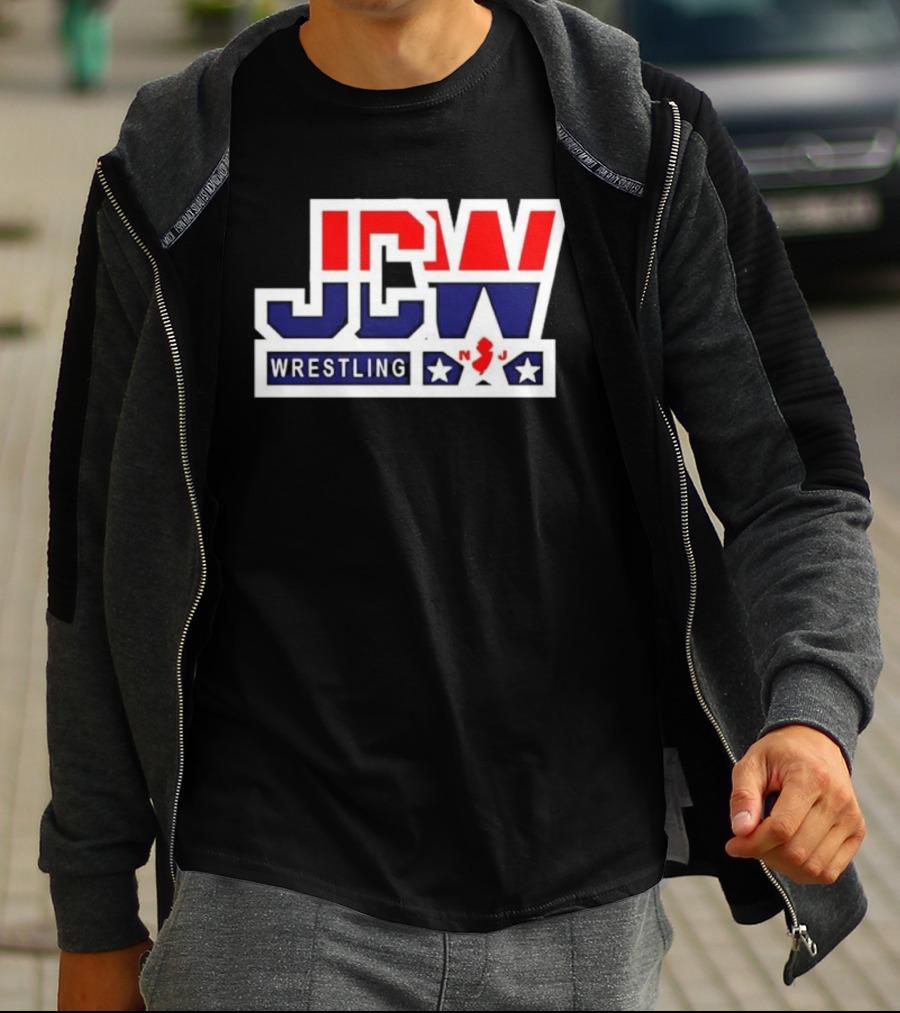 JCW Wrestling NJ Stars T-Shirt
