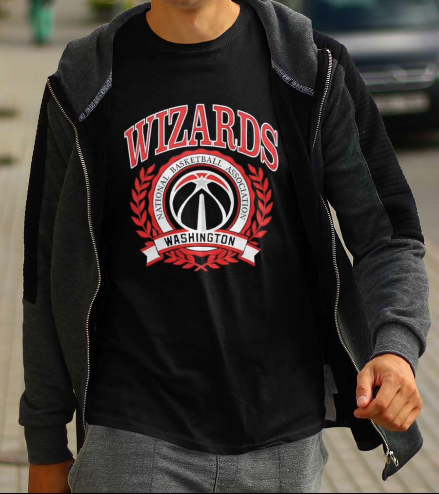Naional Basketball Association Wizards Washington Crest T-Shirt