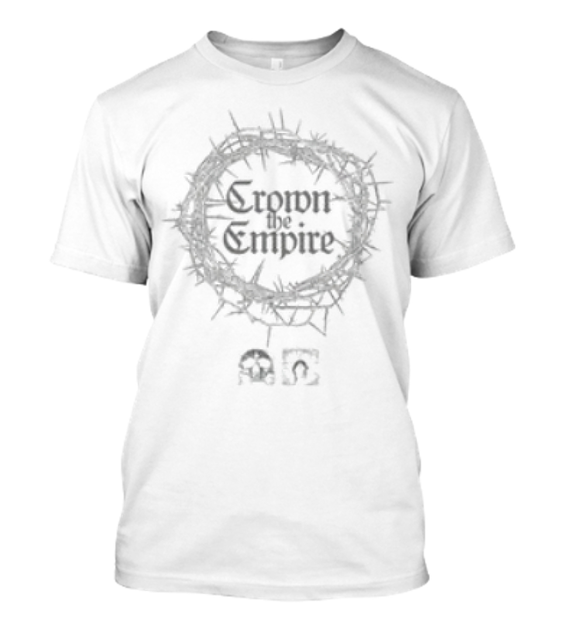 Crown The Empire Monolith Symbol With EOE And Skull T-Shirt