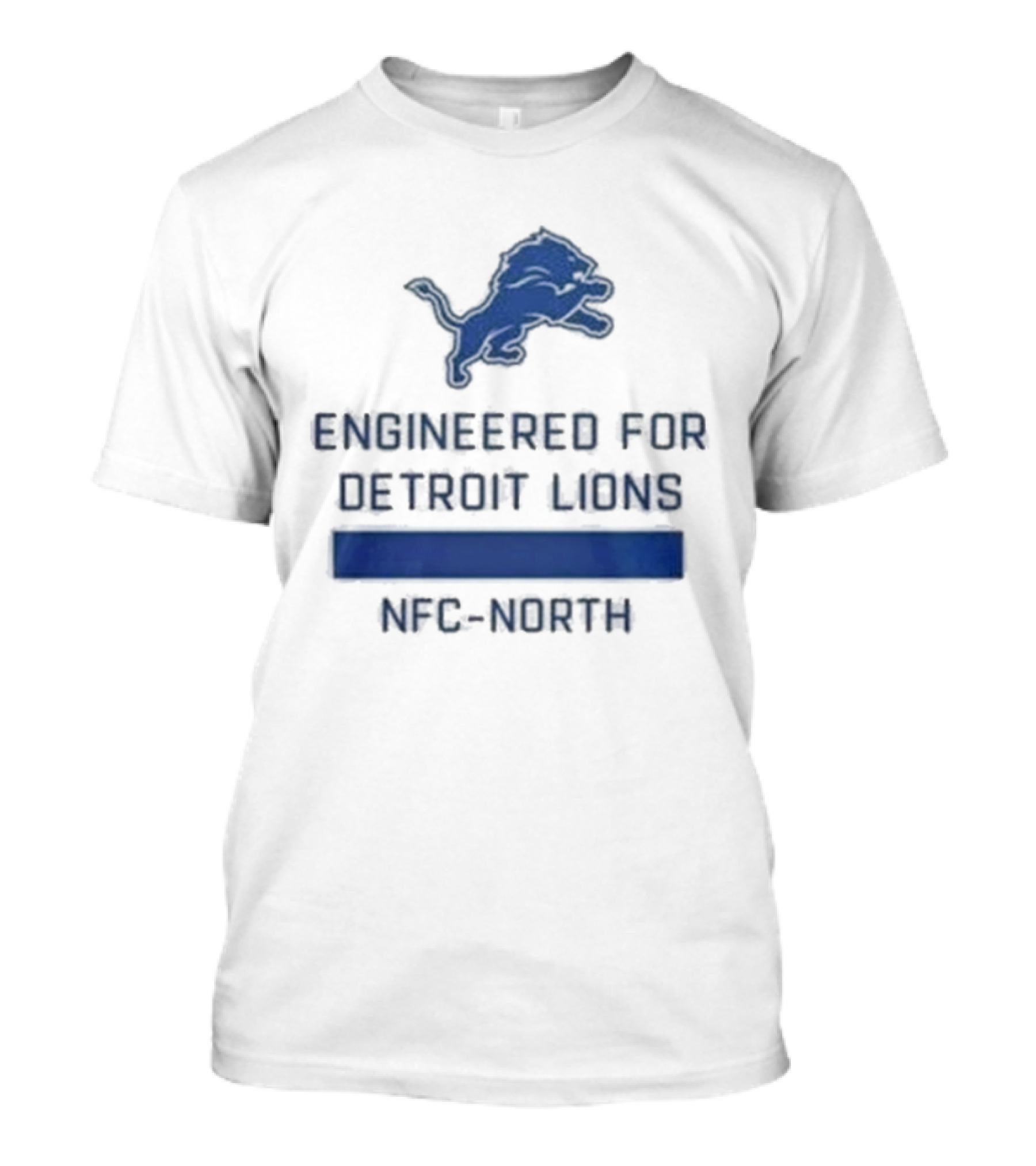 Engineered For Detroit Lions NFC-North T-Shirt