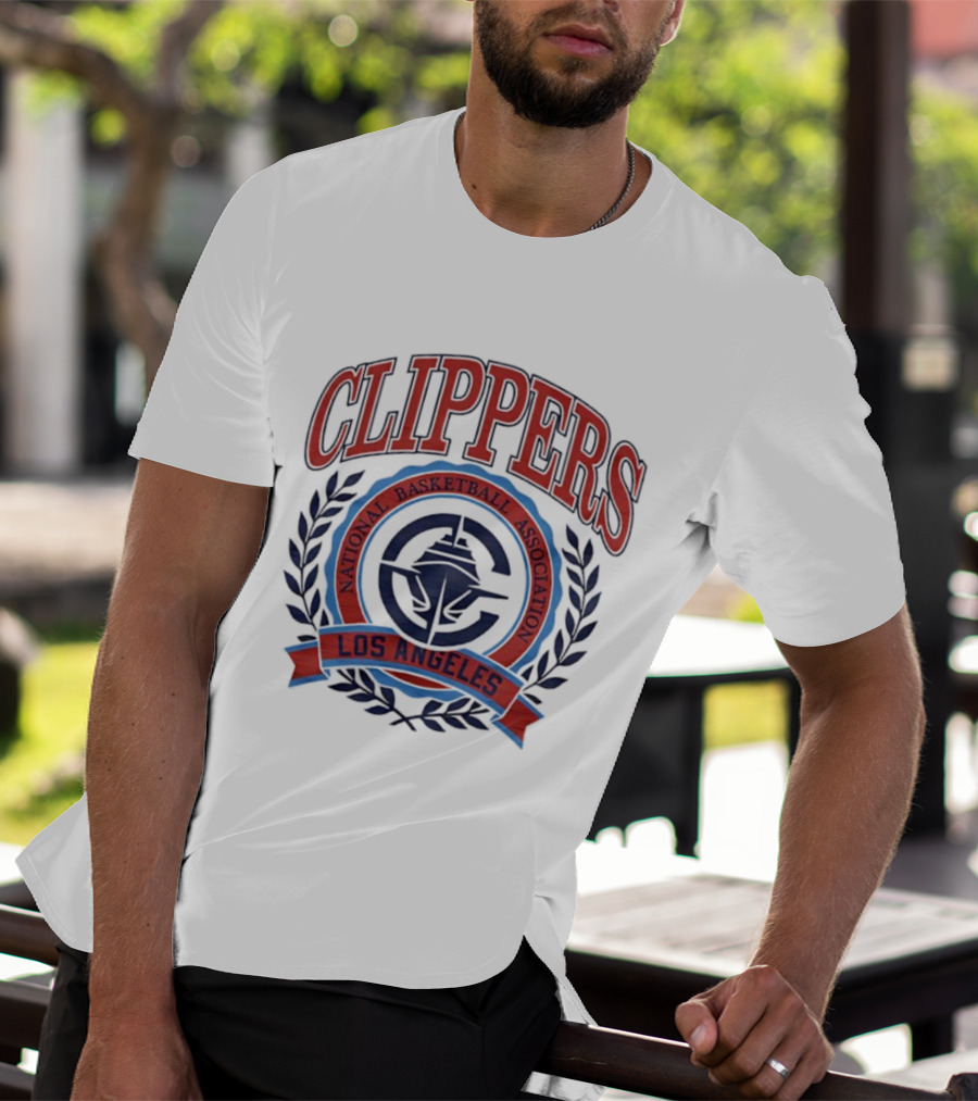 Los Angeles Clippers National Basketball Association Crest Clippers T-Shirt