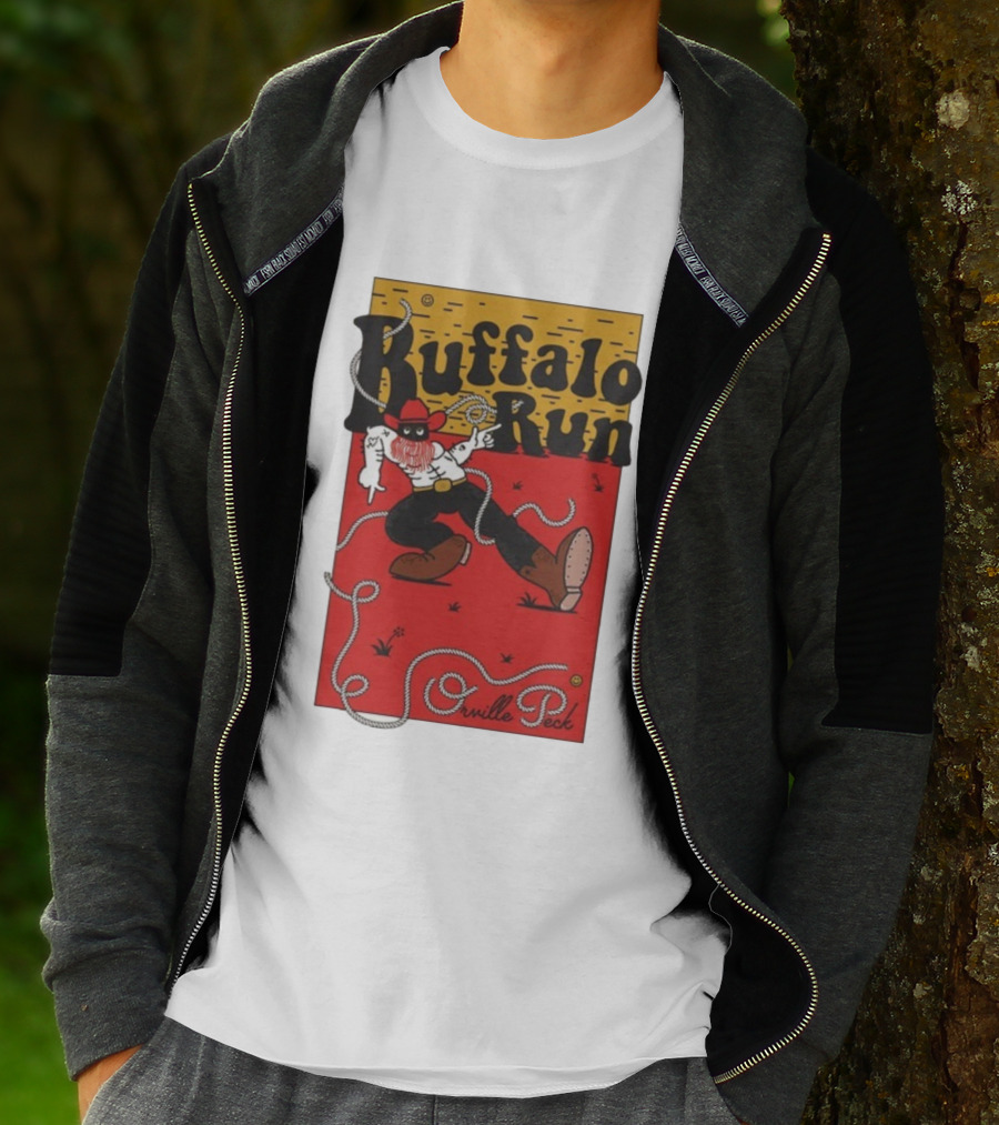 Buffalo Run Orville Peck Rope Cowboy Red Hat Boots T-Shirt