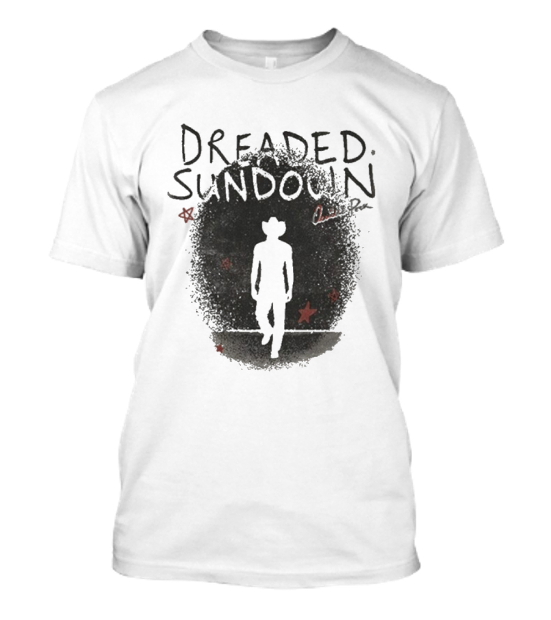 Orville Peck Dreaded Sundown Silhouette Cowboy Starry Night T-Shirt