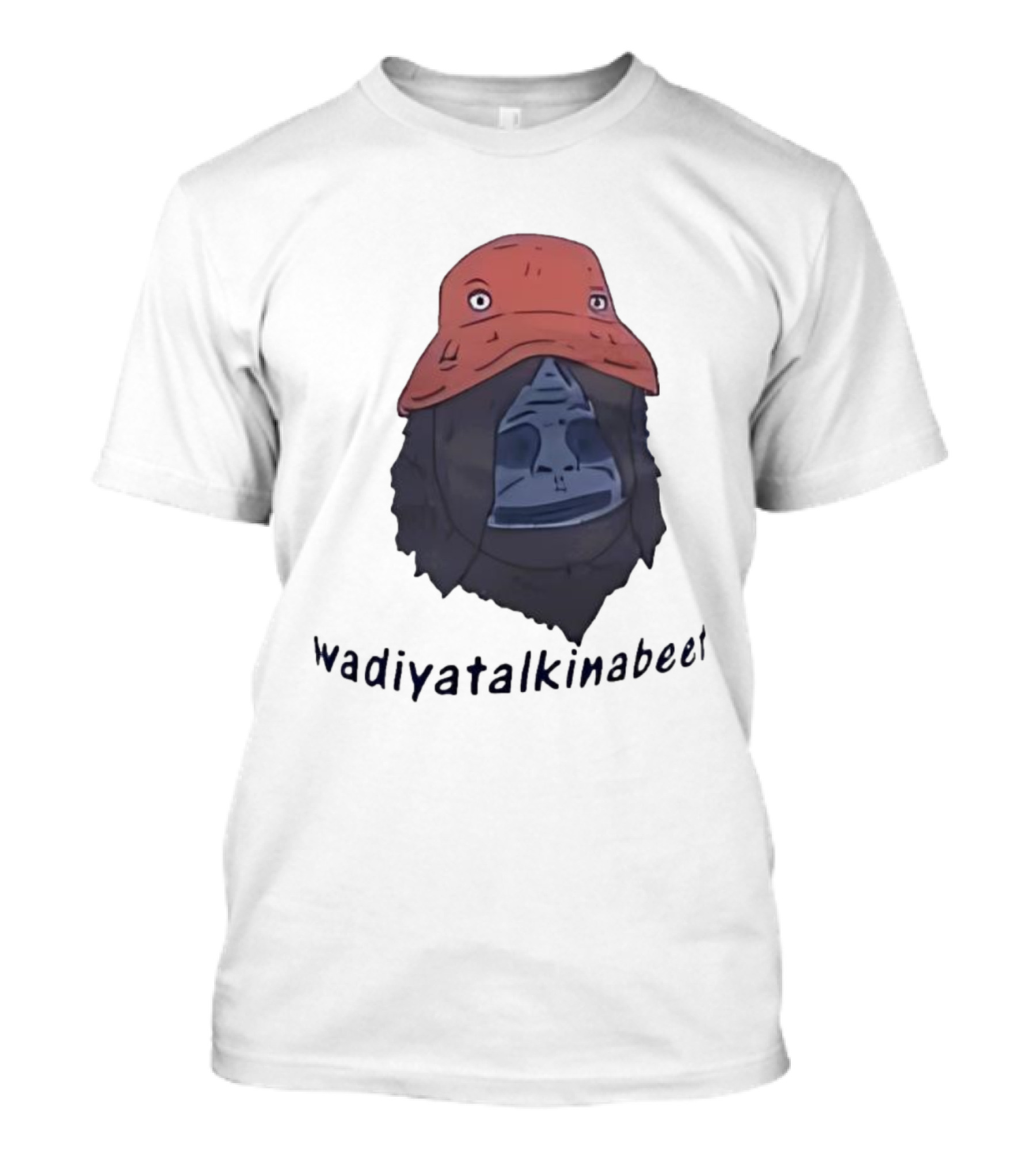 Sassy The Sasquatch Wadiyatalkinabeet Bucket Hat Character T-Shirt