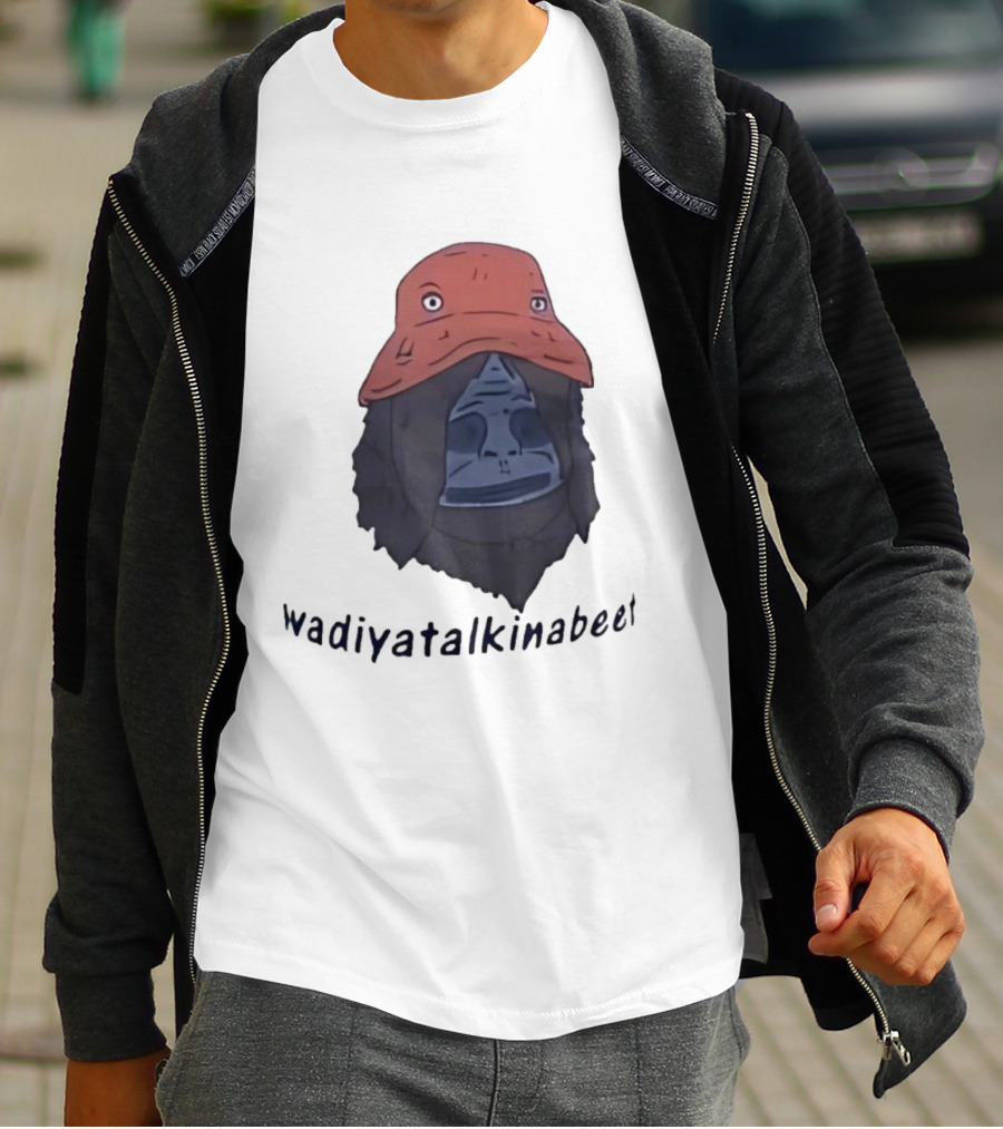 Sassy The Sasquatch Wadiyatalkinabeet Bucket Hat Character T-Shirt