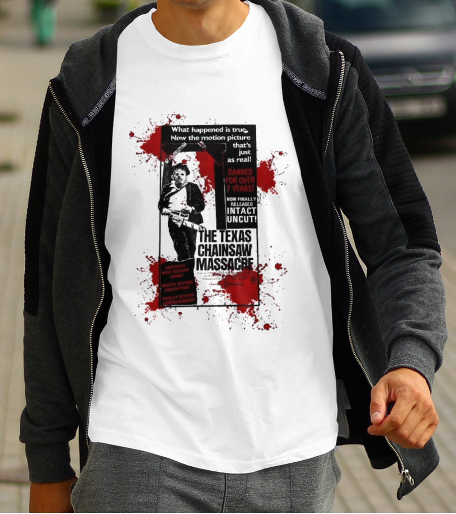 Banned For Over 7 Years The Texas Chainsaw Massacre America's Most Bizarre Crime T-Shirt