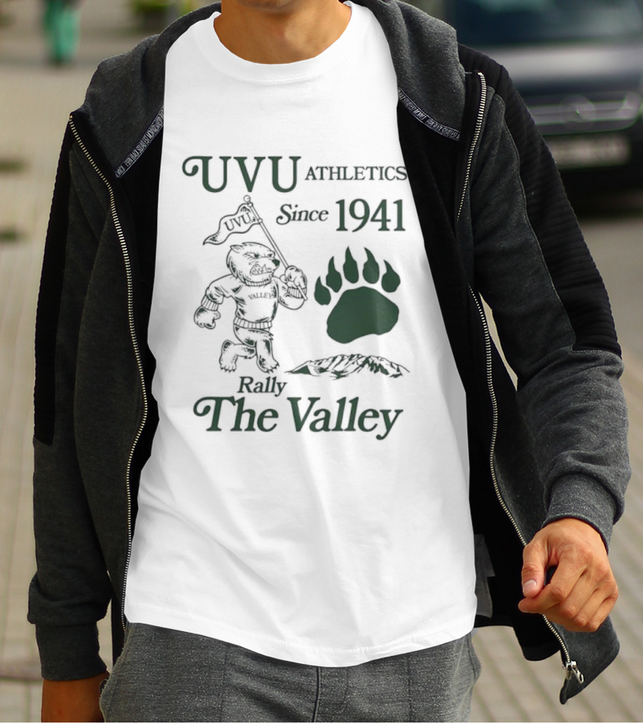 UVU Athletics Since 1941 Rally The Valley T-Shirt