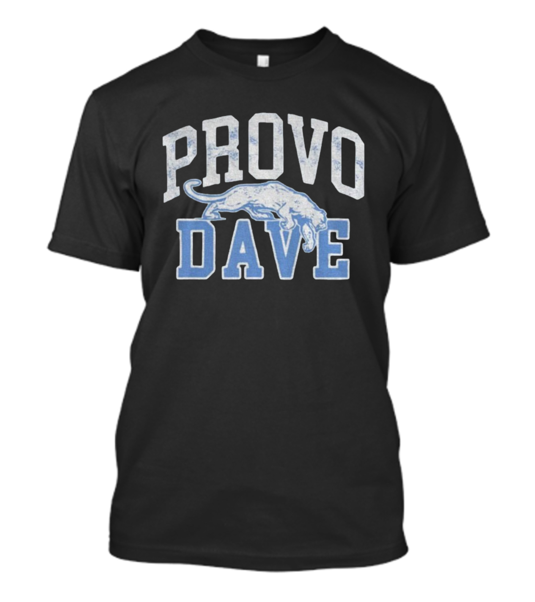 Provo Dave BYU Cougars Panther Vintage Style T-Shirt