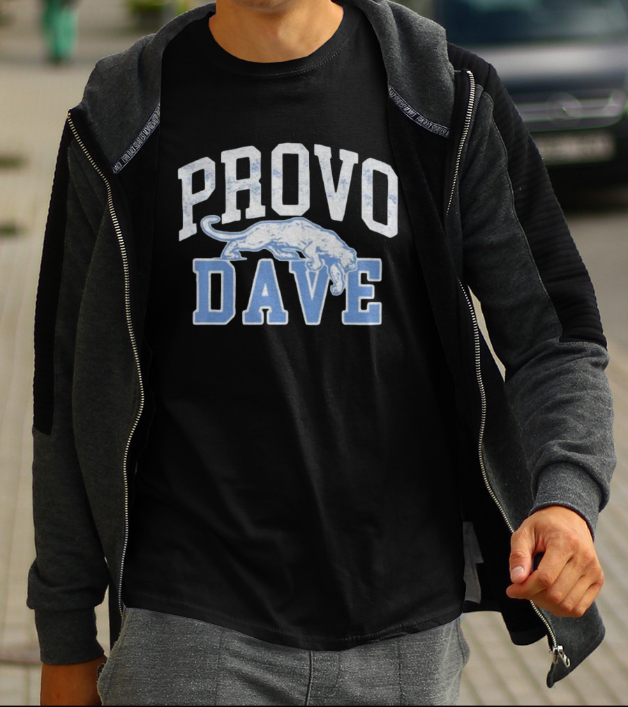 Provo Dave BYU Cougars Panther Vintage Style T-Shirt