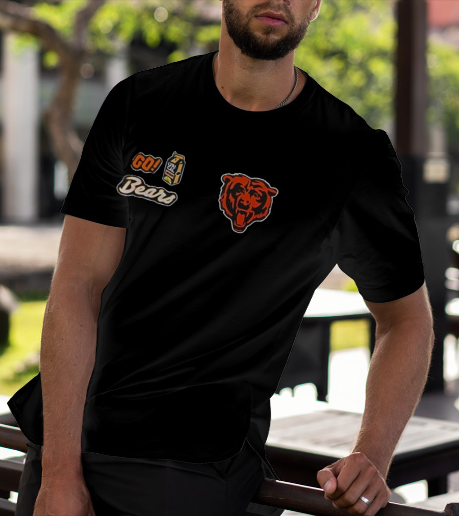Chicago Bears Go Bears Lyrical Lemonade Collaboration T-Shirt