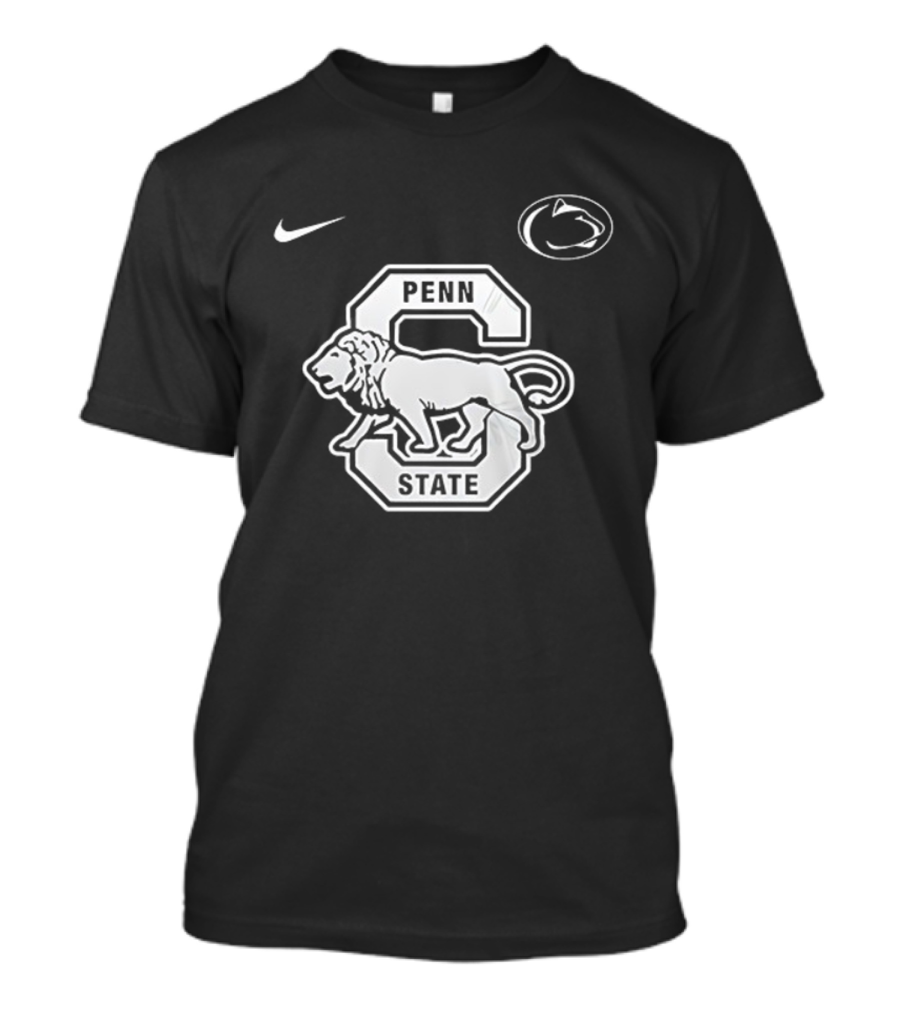Penn State Nittany Lions Nike Vintage Lion Graphic Icon T-Shirt