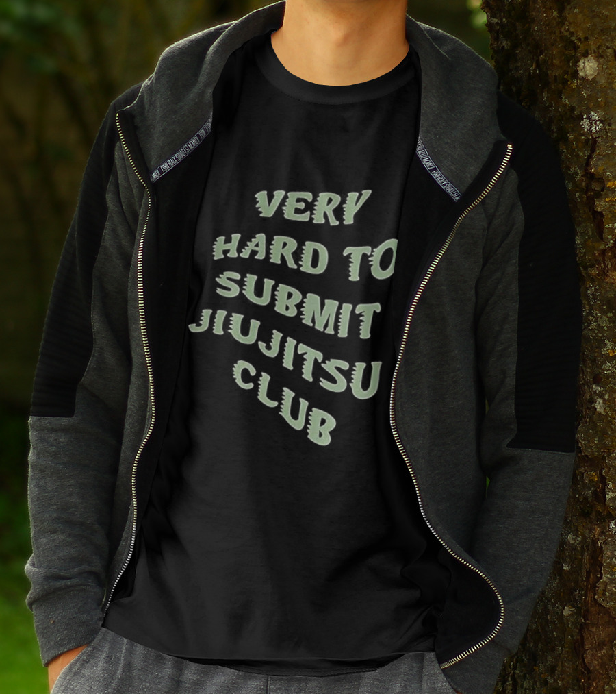 Very Hard To Submit Jiu Jitsu Club T-Shirt