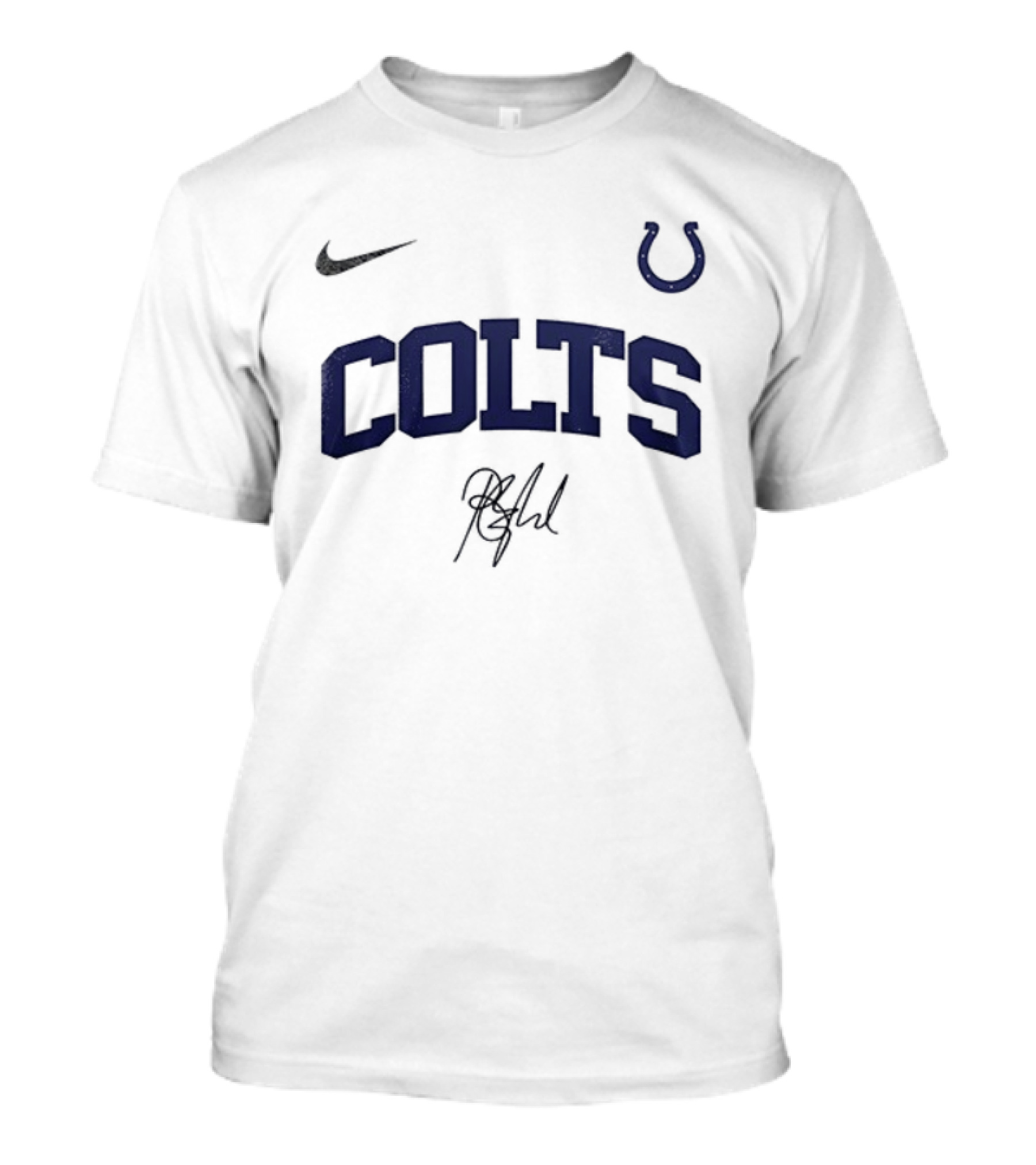 Indianapolis Colts Nike Signature Barry Manilow Once Before I Go T-Shirt