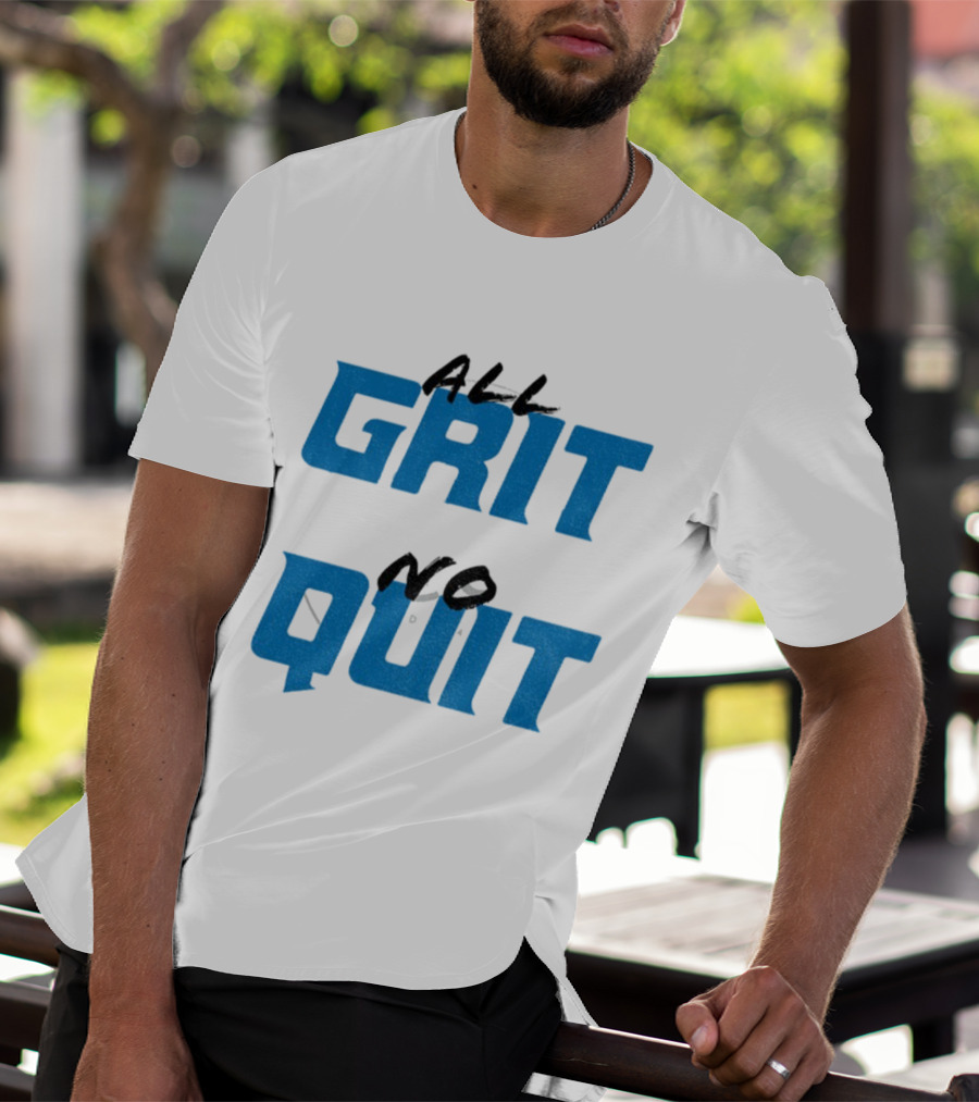 Detroit Lions NFL All Grit No Quit 2025 T-Shirt