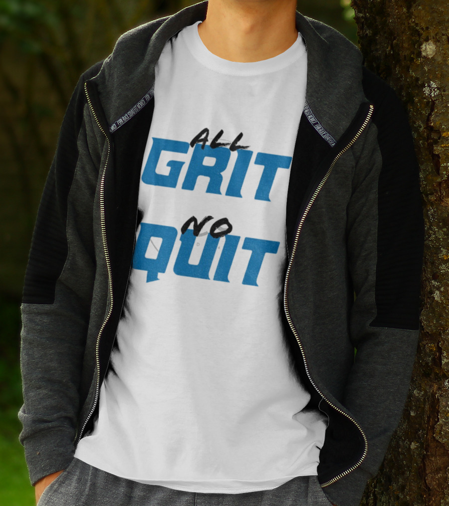 Detroit Lions NFL All Grit No Quit 2025 T-Shirt