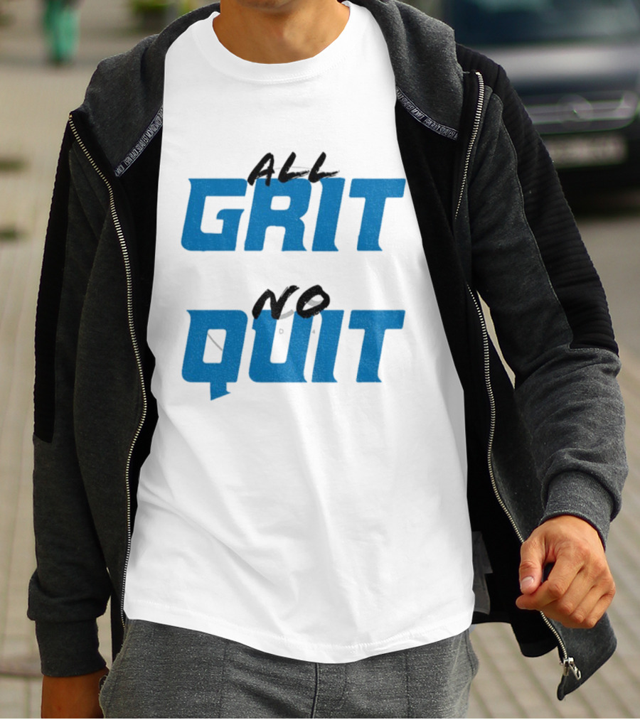 Detroit Lions NFL All Grit No Quit 2025 T-Shirt