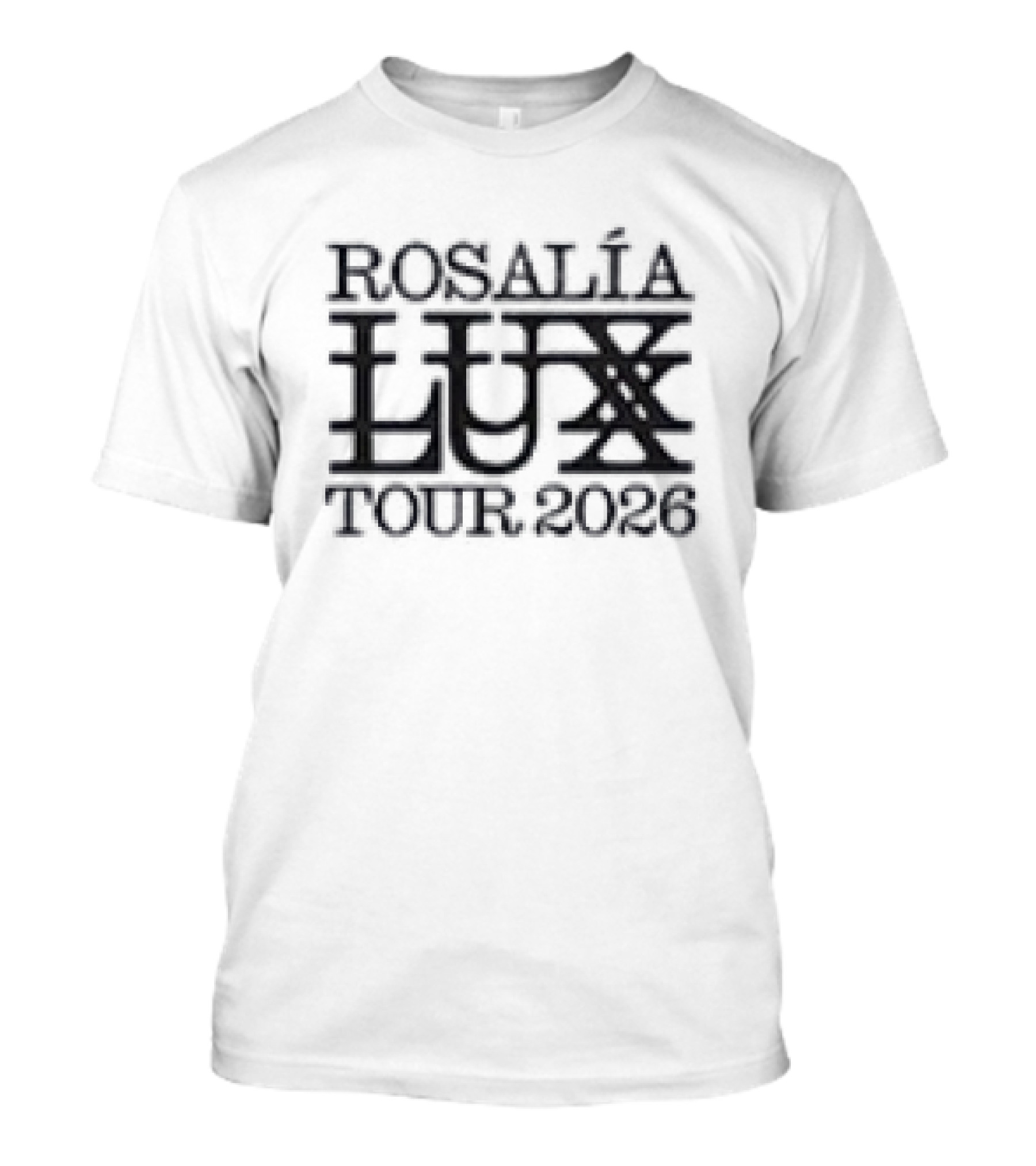 Rosalía LUX Tour 2026 Europe UK North America Schedule Dates T-Shirt