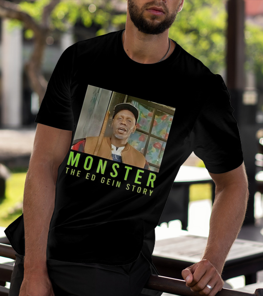 Monster The Ed Gein Story Character Portrait T-Shirt