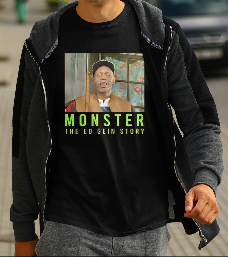 Monster The Ed Gein Story Character Portrait T-Shirt