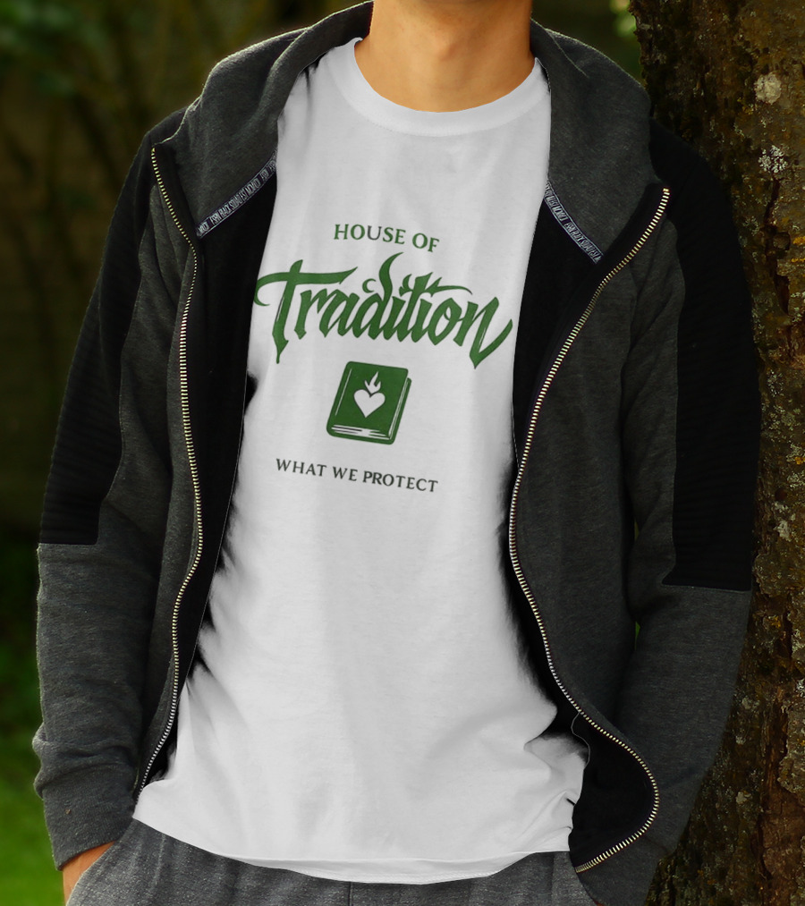 House Of Tradition Sacred Book What We Protect T-Shirt