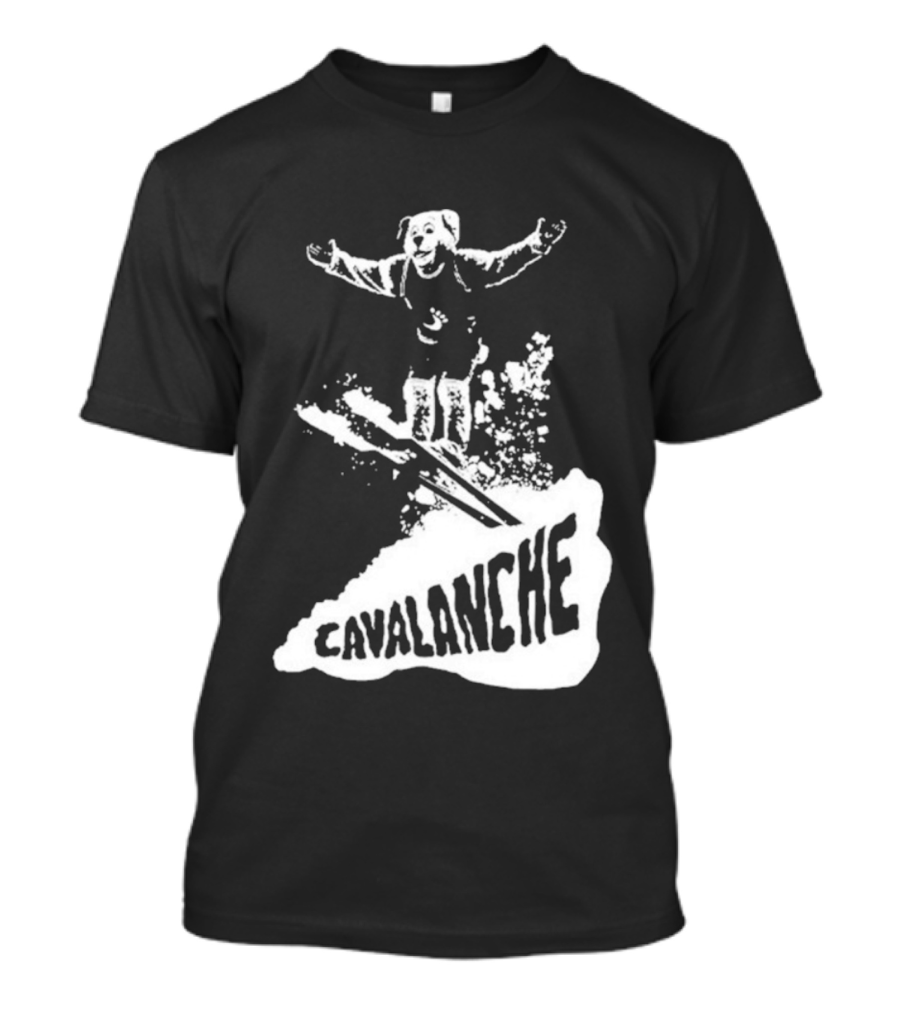 Cleveland Cavaliers Cavalanche Moondog Ski Mascot Adventure T-Shirt