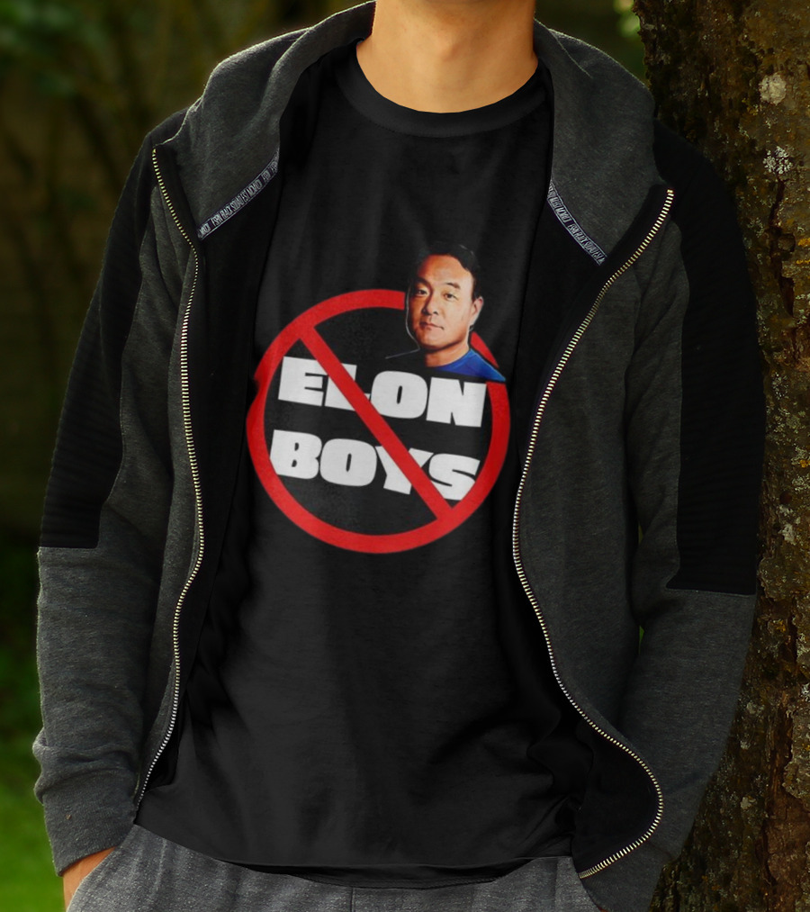 Elon Boys No Symbol Parody With Celebrity Face T-Shirt