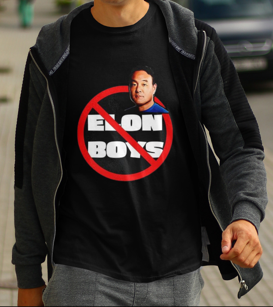 Elon Boys No Symbol Parody With Celebrity Face T-Shirt