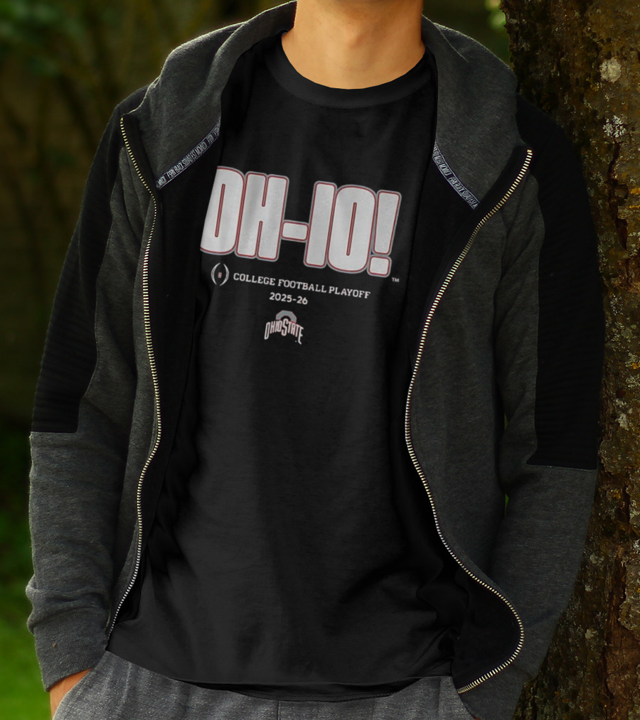 OH-IO College Football Playoff 2025-26 Ohio State Buckeyes T-Shirt