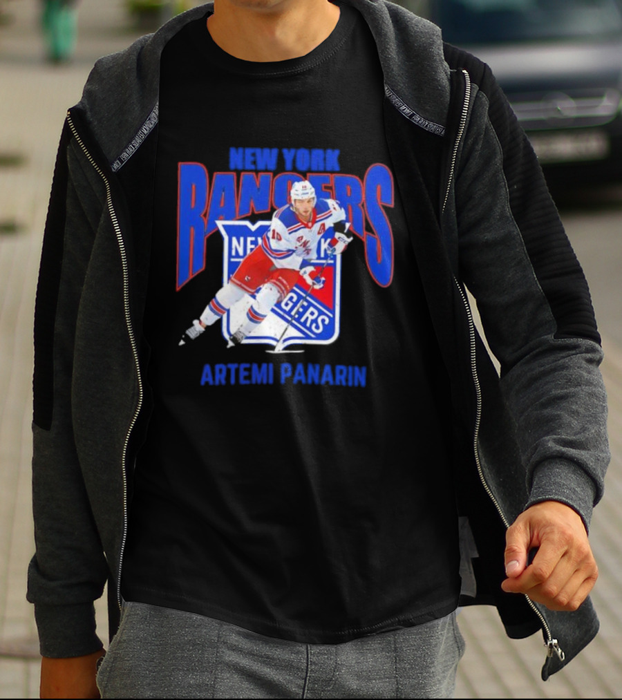 New York Rangers Artemi Panarin Playoffs T-Shirt