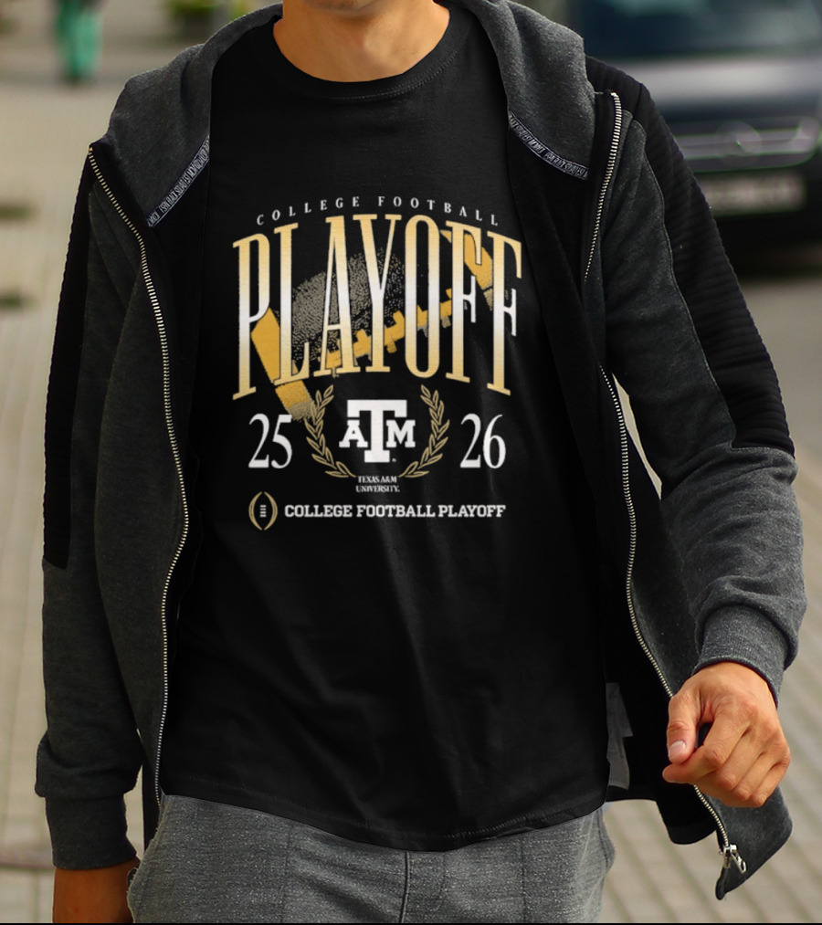 Texas A&M Aggies 2025 2026 College Football Playoff Championship T-Shirt