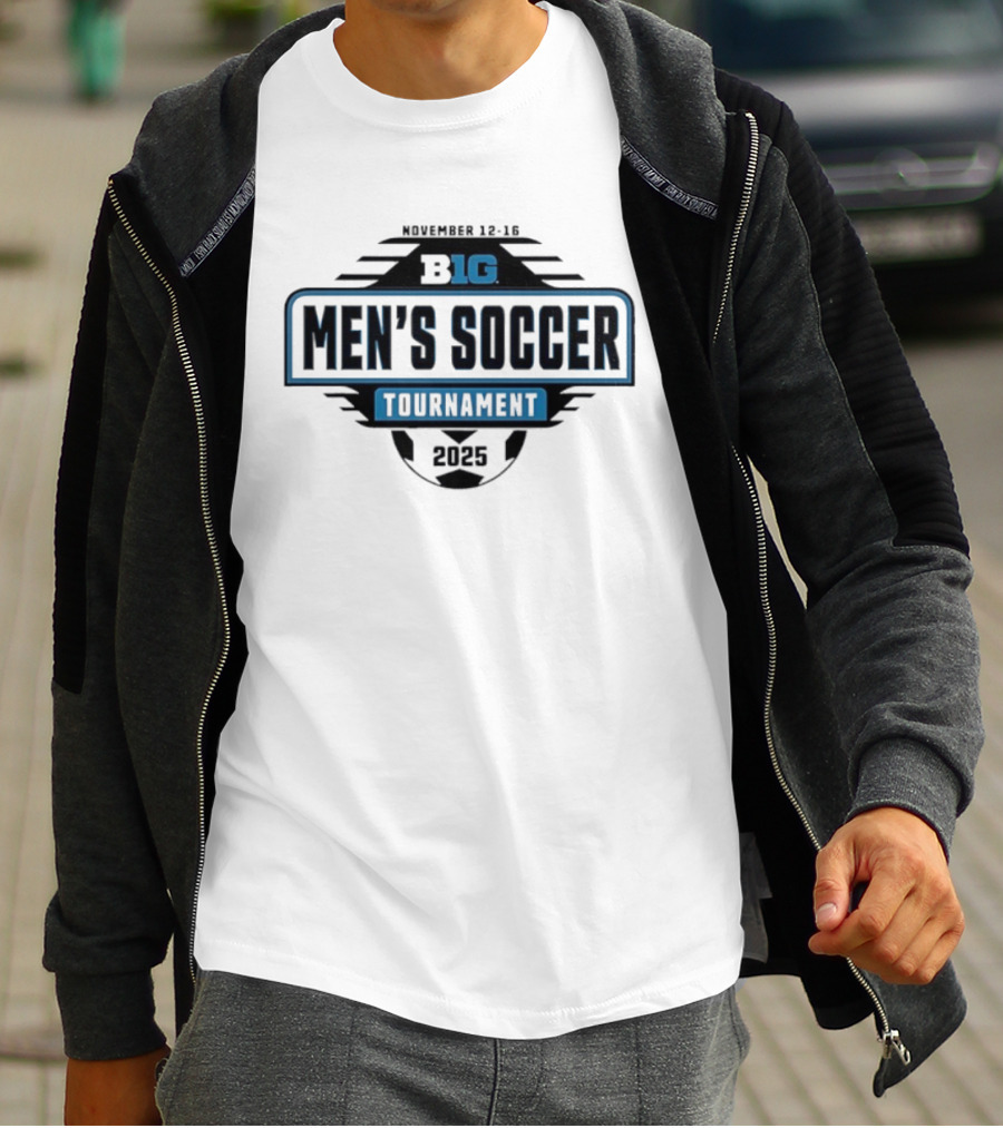 Big Ten Men's Soccer Tournament November 11-16 2025 T-Shirt